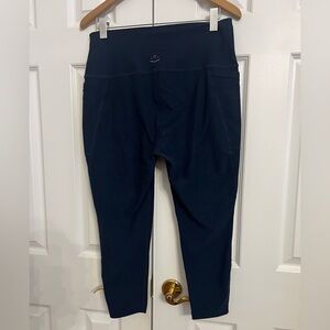 NWOT - Beyond Yoga space dye navy leggings - never worn without tags - size 2X